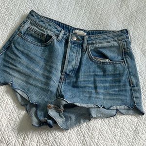 H&M jean shorts